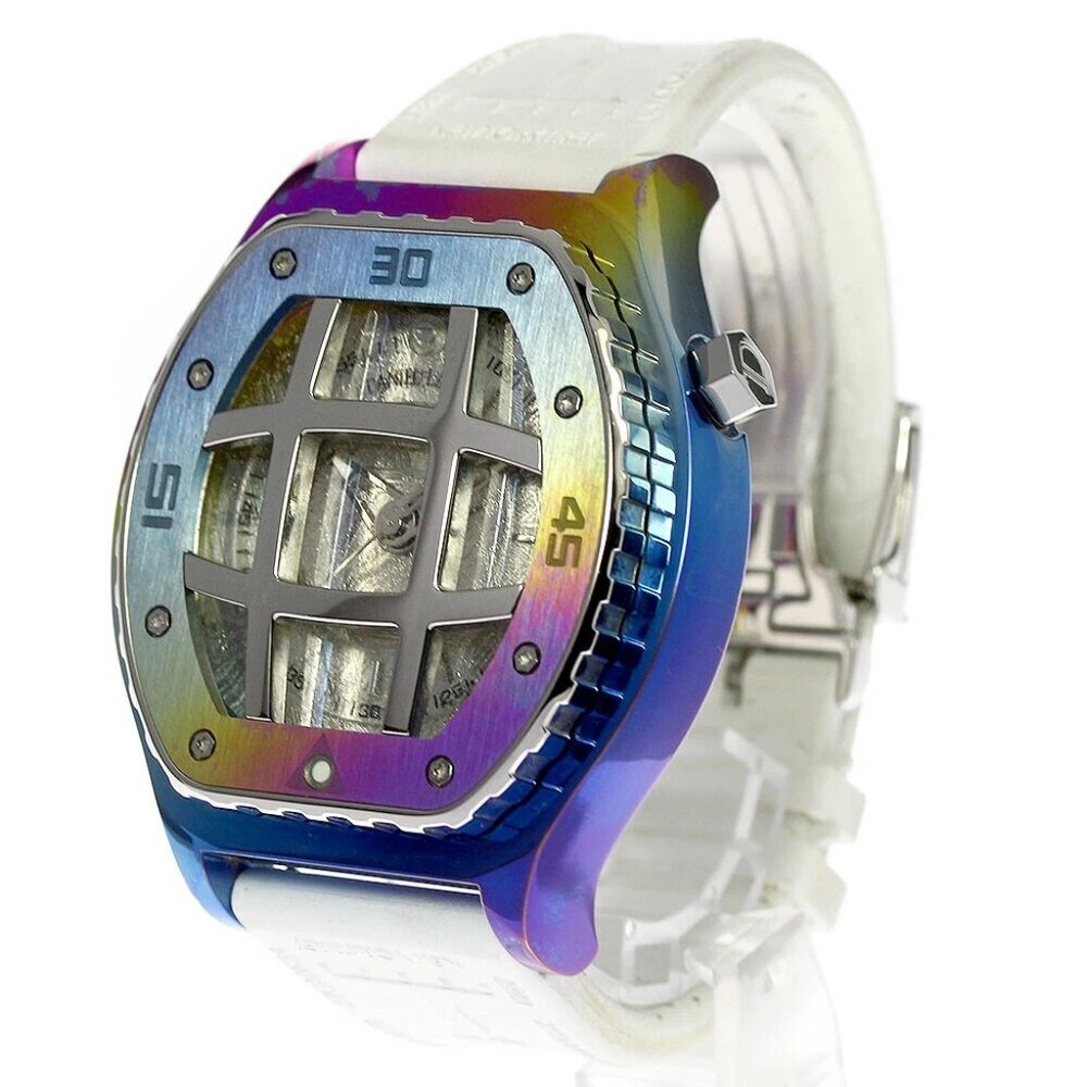 DANIEL LAZAR Eighth Wonder Rainbow Silver Dial Automatic Men's Watch